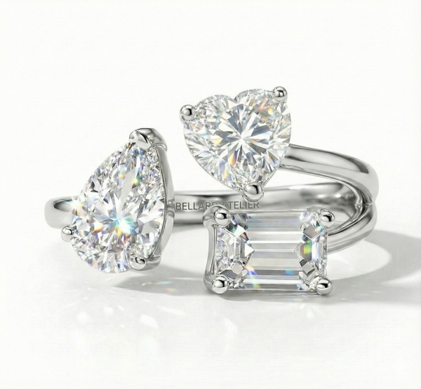 טבעת 3 אבנים צרלס