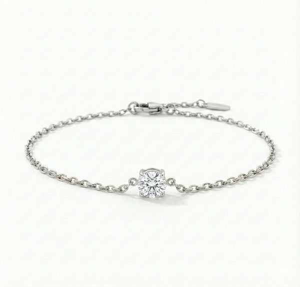 צמיד עגול 2 קראט · Single Round Bracelet