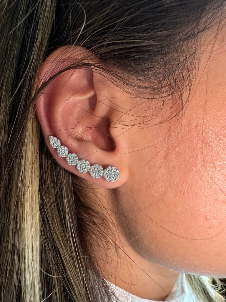 המדריך המלא לעגילי כסף עם יהלומים | איך לבחור, לזהות ולטפח