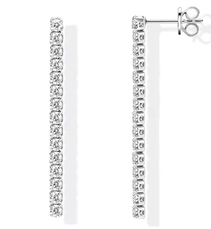 עגילי מוסאנייט סוליטר: המדריך המלא לנצנוץ המושלם