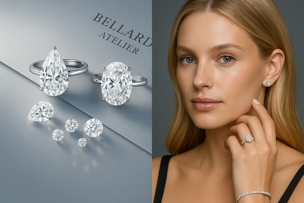 מוסאנייט VS יהלום מעבדה: המדריך המלא לבחירת האבן המושלמת