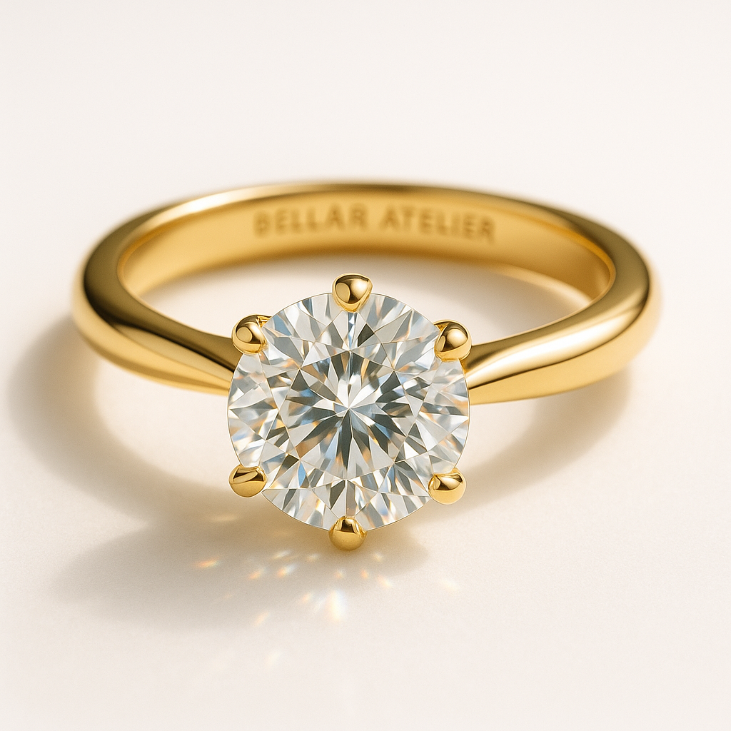 טבעת יהלום מעבדה: המדריך המלא לבחירה חכמה, אתית ונוצצת