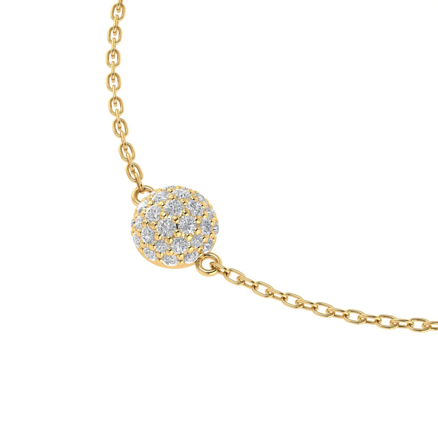 צמיד “Pavé Shine”  בעיצוב עדין וזוהר