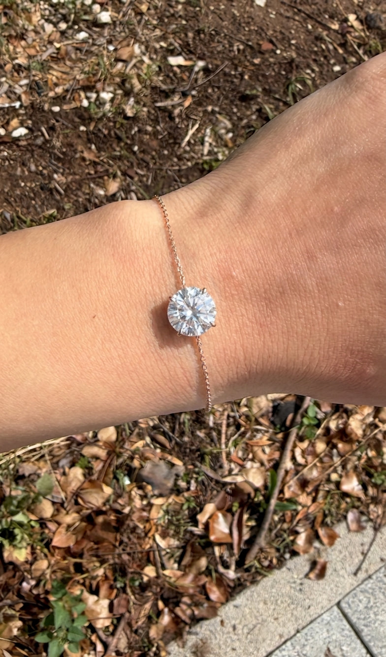 צמיד עגול 2 קראט · Single Round Bracelet