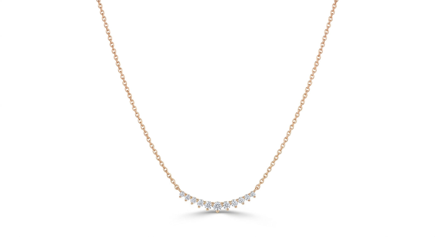 שרשרת Diamonds by the Yard · 13 אבנים גרדדות · 0.55 קראט