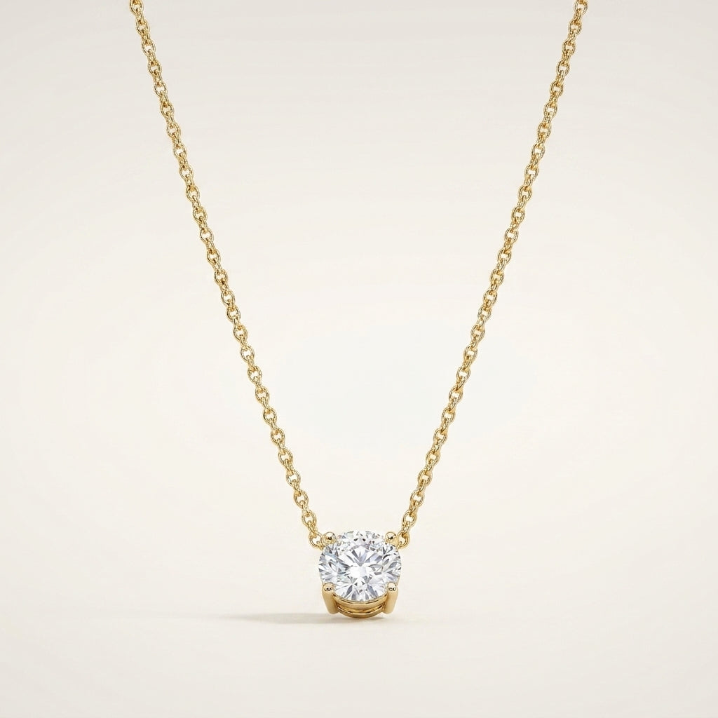 שרשרת סוליטר עיגול