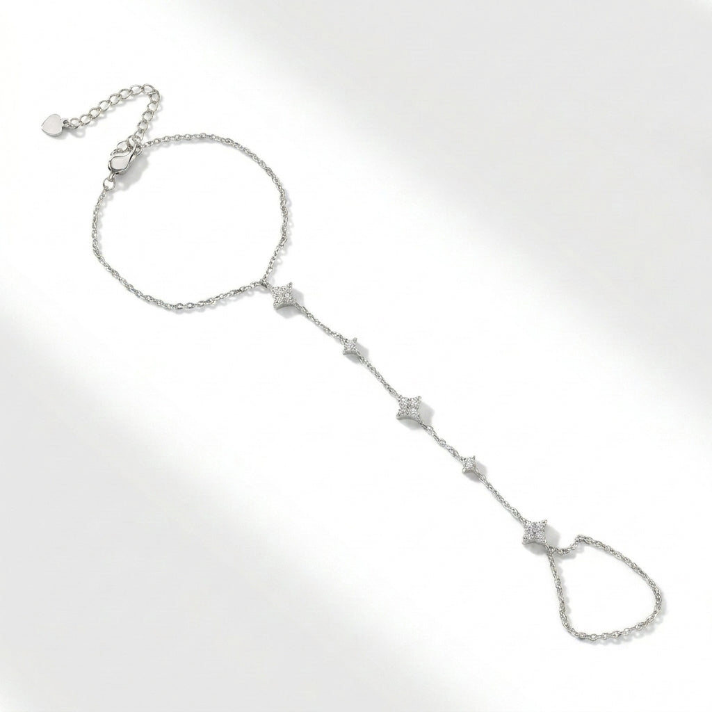 צמיד טבעת כוכבים · Star Hand Chain